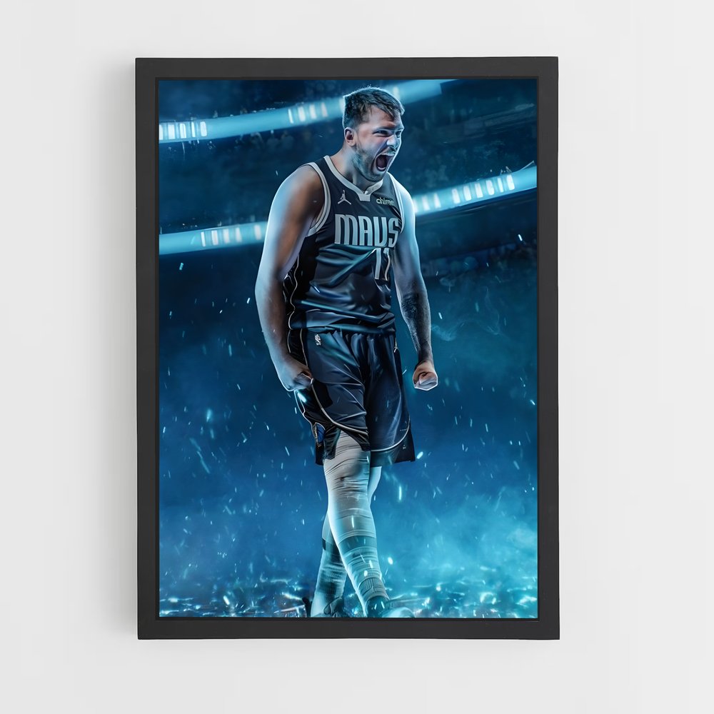 Poster Le Dunk Éblouissant – affiche Basketball (vue 2)